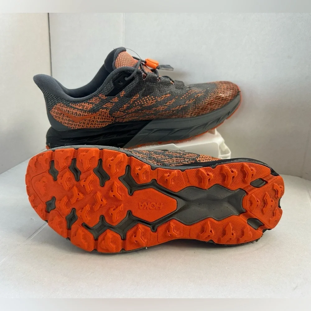 Hoka One One Shoes Youth 6 MD Speedgoat Orange Running